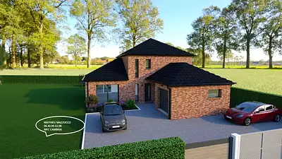 Maison neuve, 125 m²