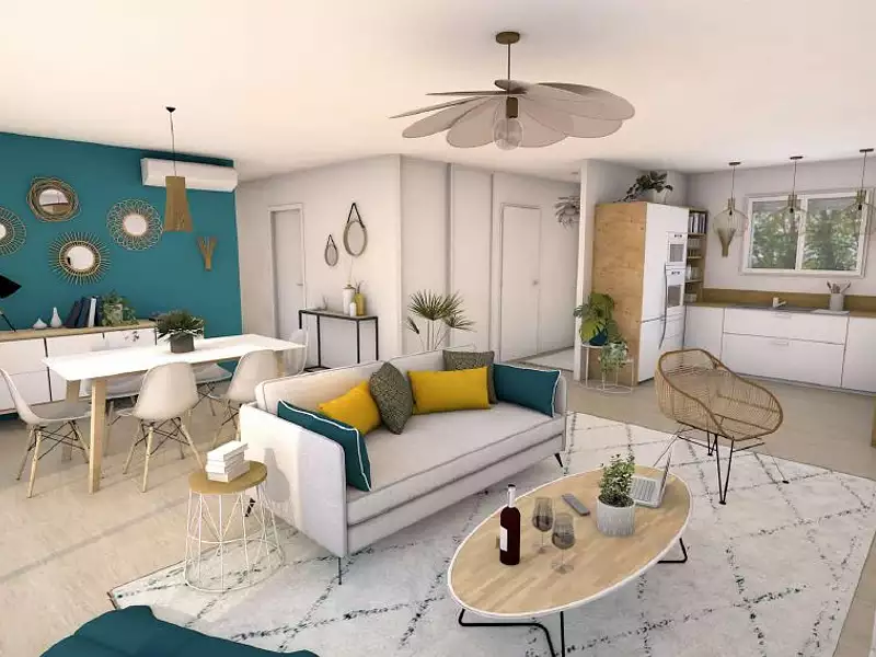 Maison neuve, 72 m² - Saint-Symphorien (33113)