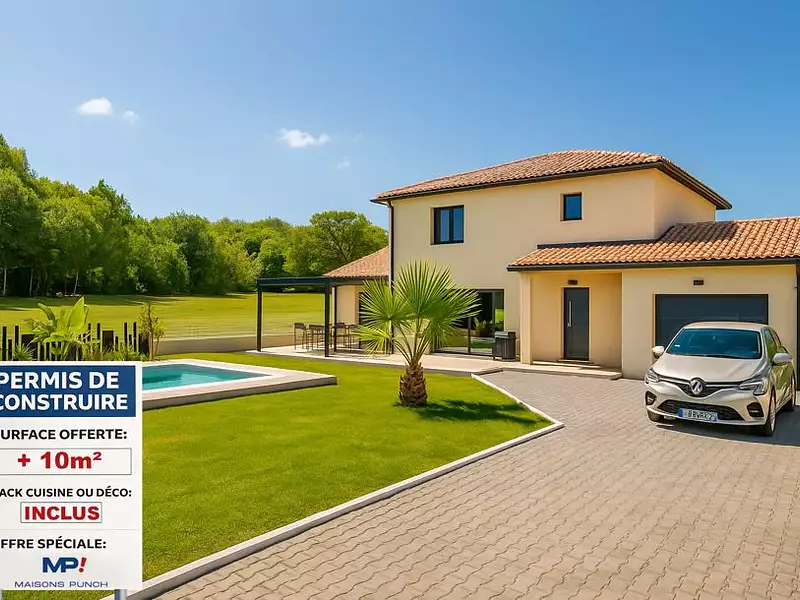 Maison neuve, 105 m² - Saint-Julien (69640)