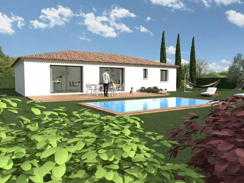 Maison neuve, 120 m² - Lorgues (83510)