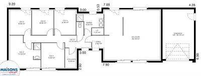 Maison neuve, 85 m²