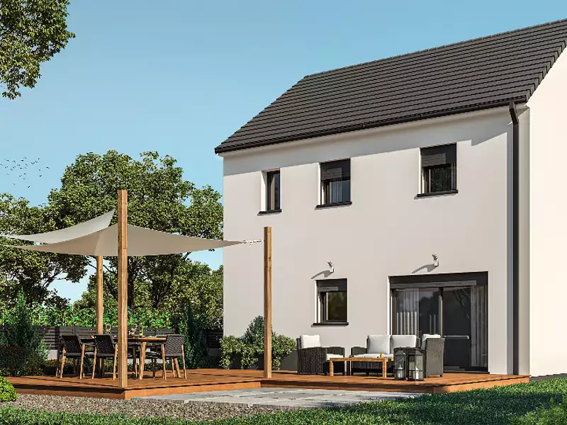 Maison neuve, 104 m² - Livry-sur-Seine (77000)