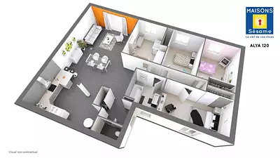 Maison neuve, 118 m²