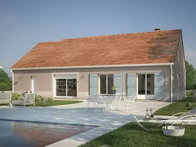 Maison neuve, 73 m²