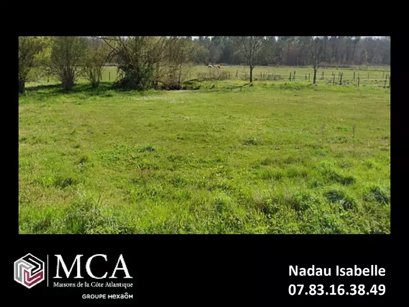 Terrain à bâtir, 645 m² - Saint-Ciers-sur-Gironde (33820)