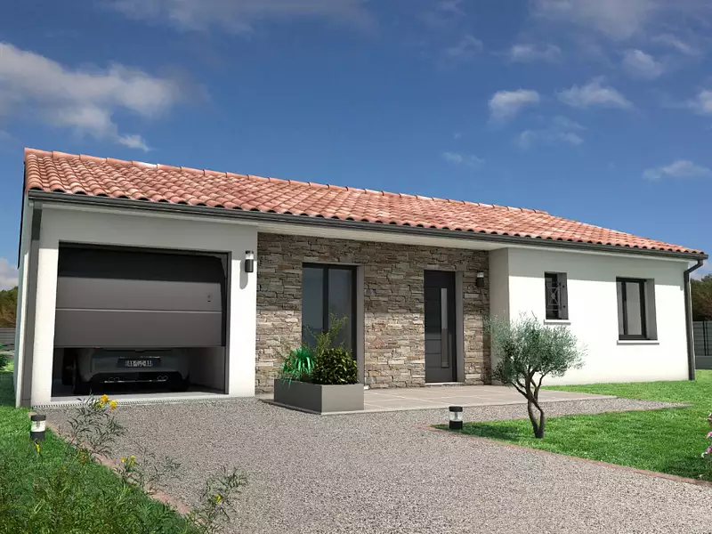 Maison neuve, 88 m² - Marseillan (34340)