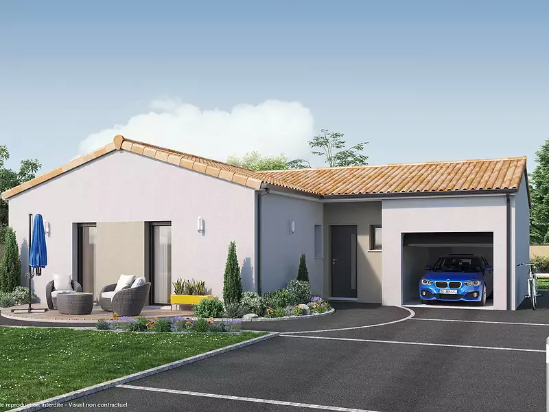 Maison neuve, 90 m² - Le Teich (33470)