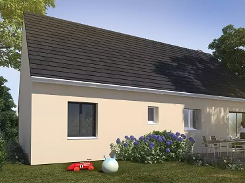 Maison neuve, 87,44 m² - Noeux-les-Mines (62290)