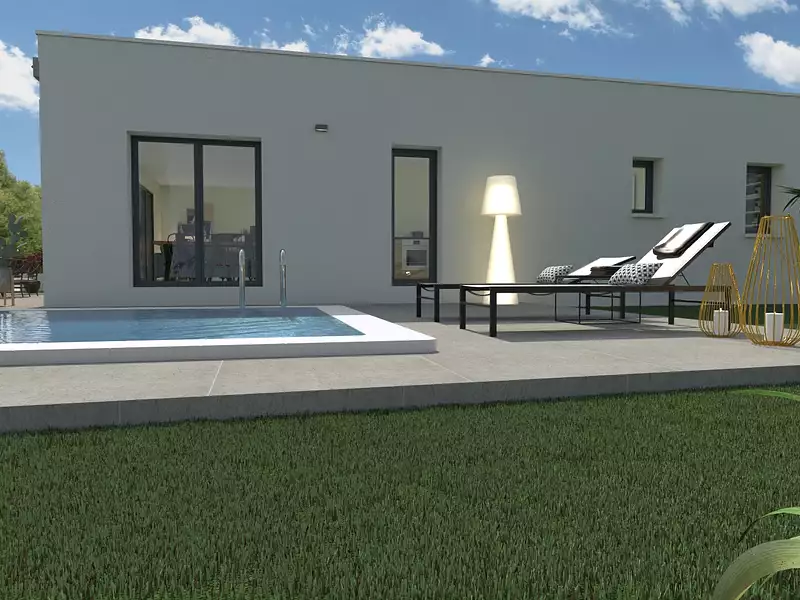 Maison neuve, 124 m² - Grièges (01290)