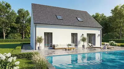 Maison neuve, 88 m²