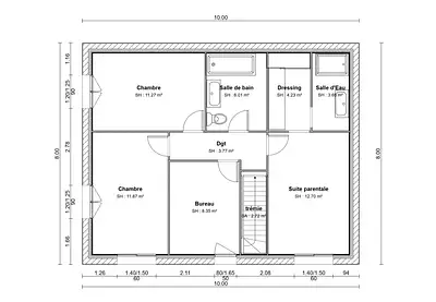 Maison neuve, 110 m²