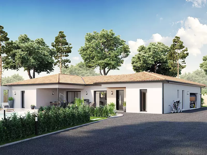 Maison neuve, 139 m² - Sadirac (33670)