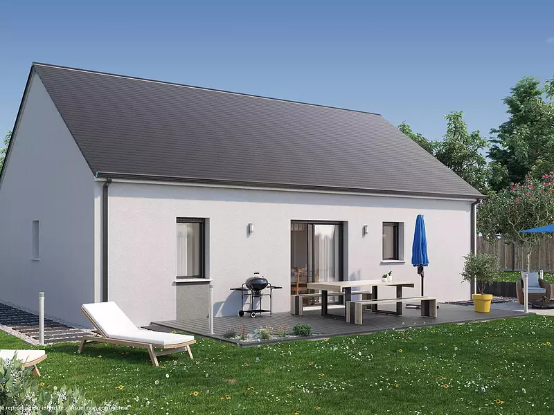 Maison neuve, 63 m² - Meung-sur-Loire (45130)
