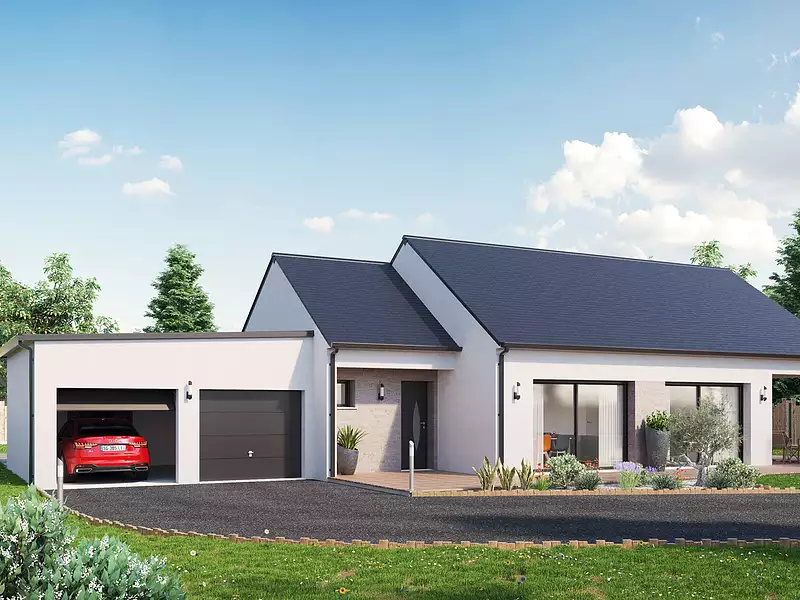Maison neuve, 139 m² - Les Garennes sur Loire (49610)