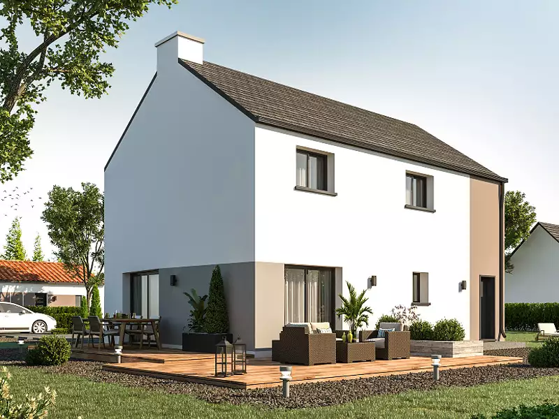 Maison neuve, 119 m² - Ploeren (56880)
