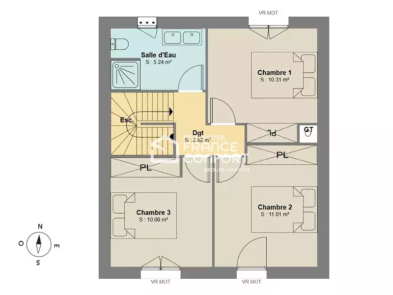 Maison neuve, 80 m² - Villelaure (84530)