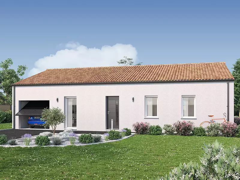Maison neuve, 102 m² - Grand'Landes (85670)