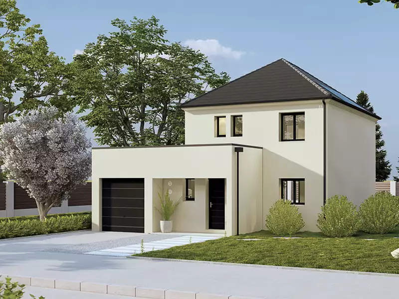 Maison neuve, 115 m² - Bennecourt (78270)
