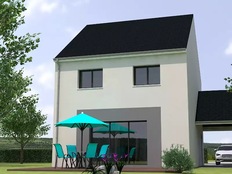 Maison neuve, 90 m² - Corné (49630)