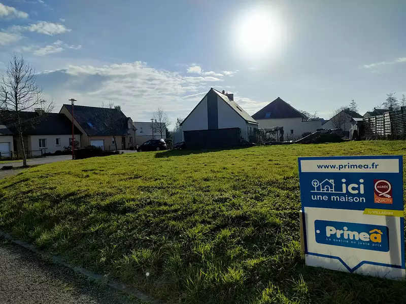 Terrain à bâtir, 447 m² - Baulon (35580)