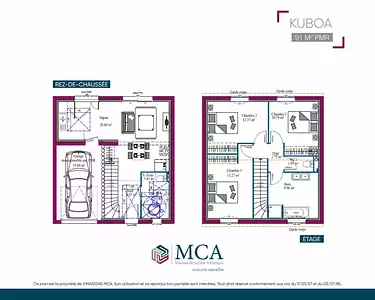 Maison neuve, 91 m²