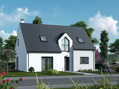 Maison neuve, 123,1 m²