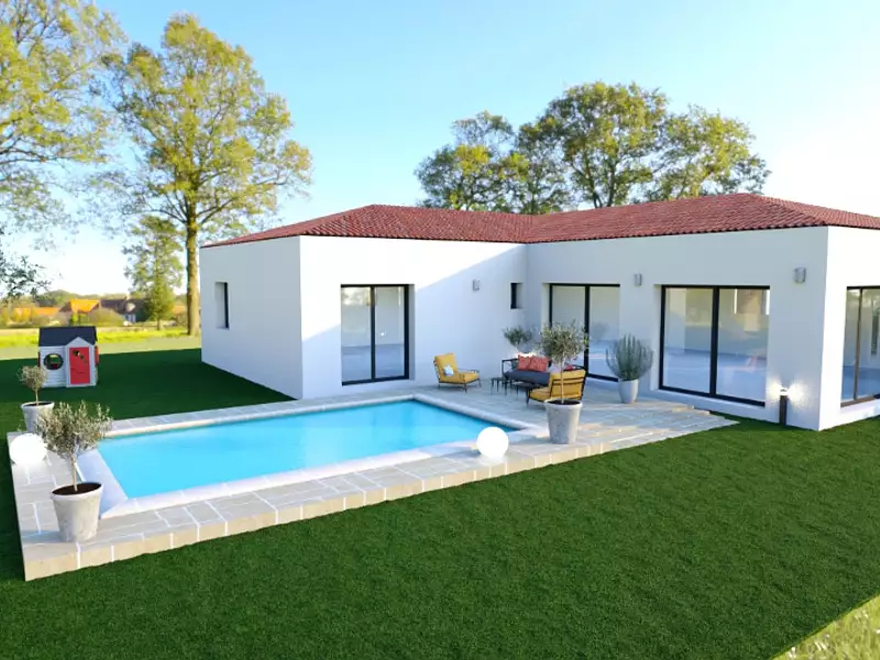 Maison neuve, 130 m² - Villedubert (11800)