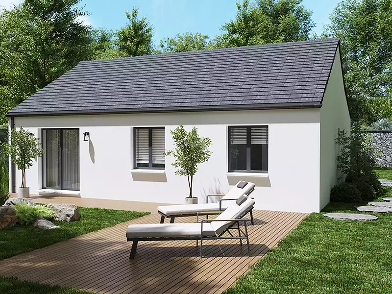 Maison neuve, 74 m² - Urzy (58130)