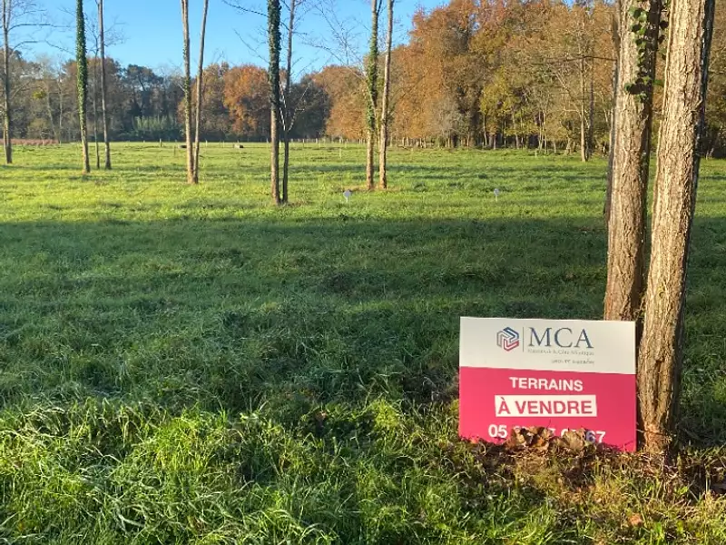 Terrain à bâtir, 1 200 m² - Vertheuil (33180)