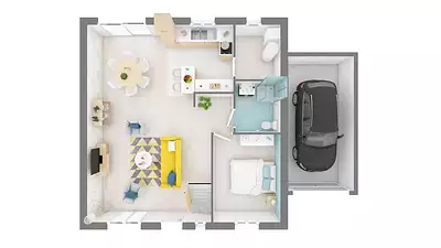 Maison neuve, 95 m²