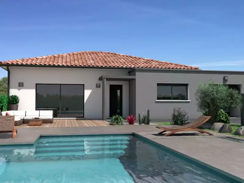Maison neuve, 112 m² - Lasserre-Pradère (31530)