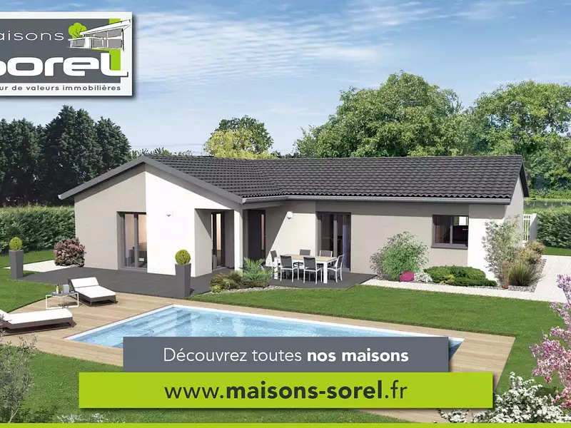 Maison neuve, 115 m² - Saint-Didier-de-Formans (01600)