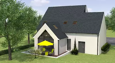 Maison neuve, 125 m²