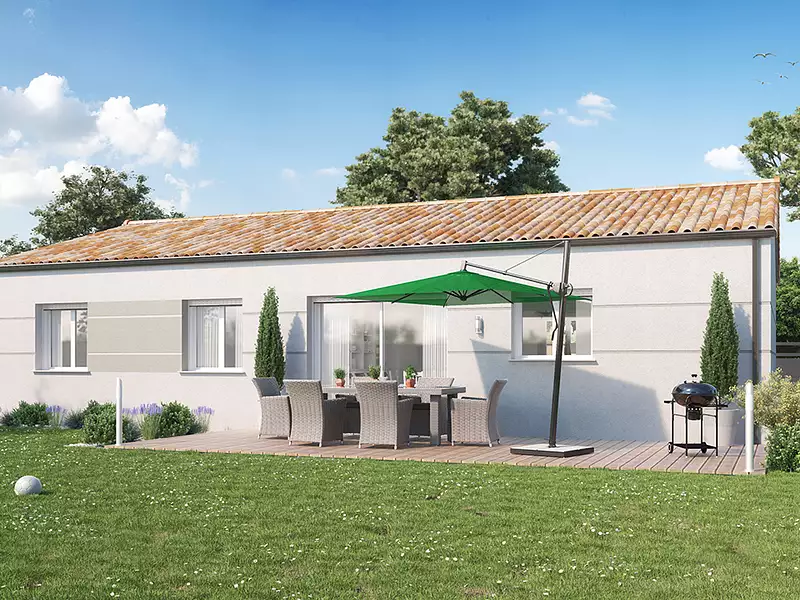 Maison neuve, 92 m² - Le Champ-Saint-Père (85540)