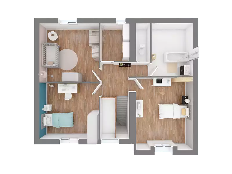 Maison neuve, 106 m² - Villeneuve-la-Guyard (89340)
