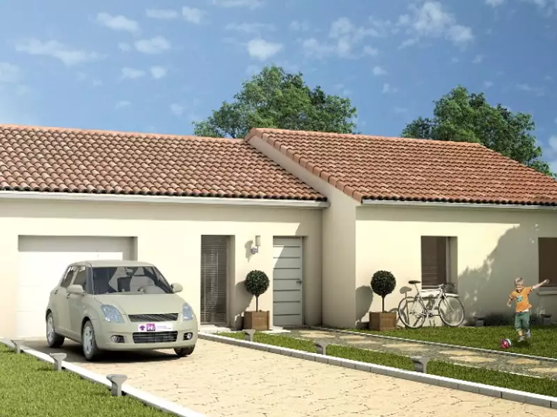 Maison neuve, 65 m² - La Croix-en-Touraine (37150)