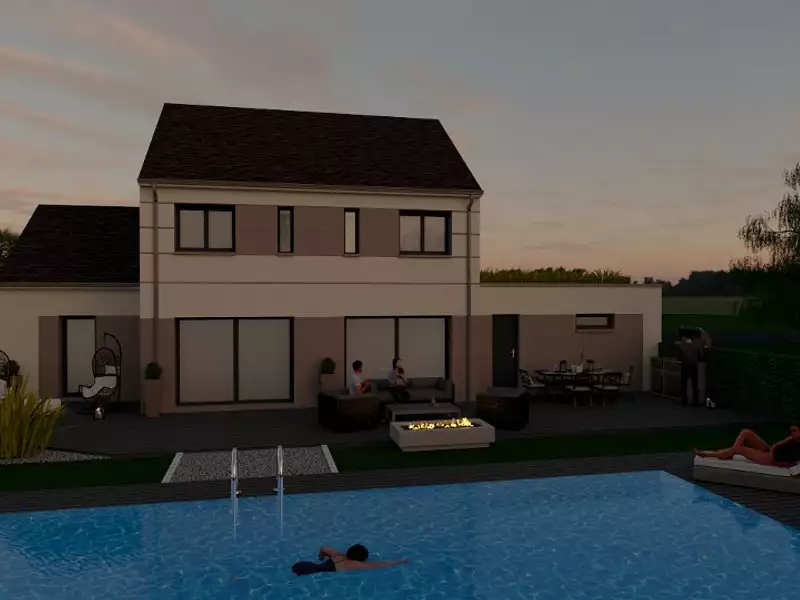 Maison neuve, 120 m² - Fontainebleau (77300)