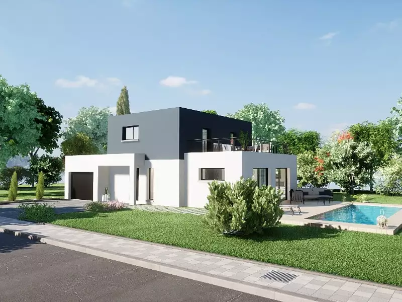 Maison neuve, 118 m² - Morschwiller-le-Bas (68790)