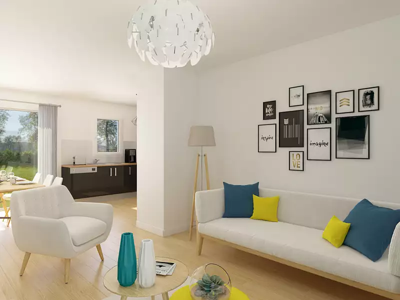 Maison neuve, 75 m² - Maransin (33230)
