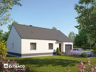 Maison neuve, 74 m²