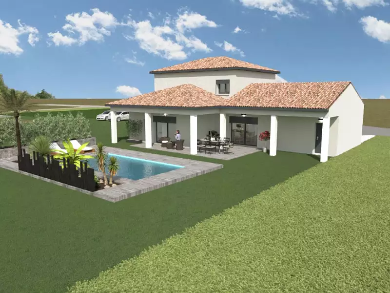 Maison neuve, 115 m² - Pierrefeu-du-Var (83390)