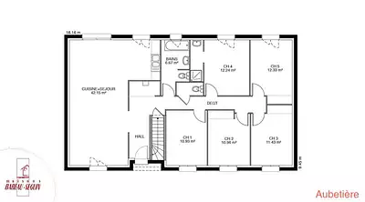 Maison neuve, 88 m²