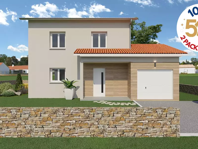Maison neuve, 94 m² - Balbigny (42510)
