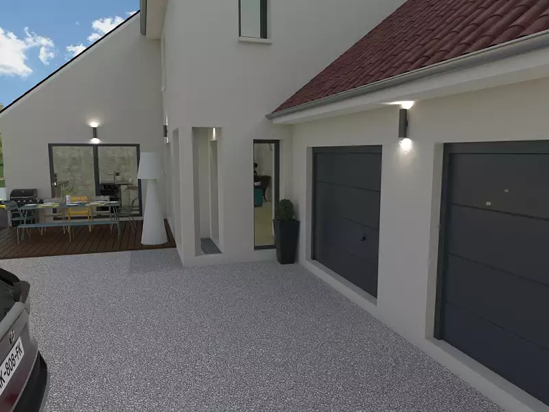 Maison neuve, 105 m² - Virey-le-Grand (71530)