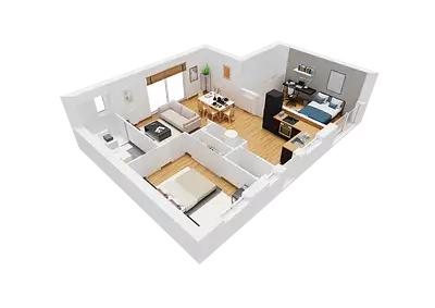 Maison neuve, 64 m²