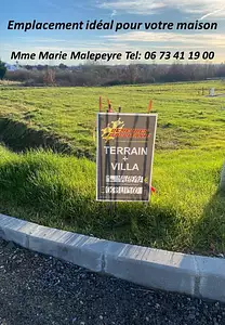 Terrain à bâtir, 765 m²