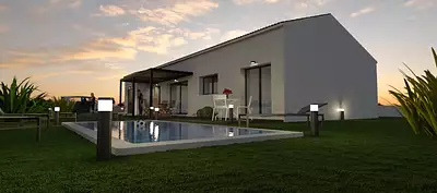 Maison neuve, 80 m²