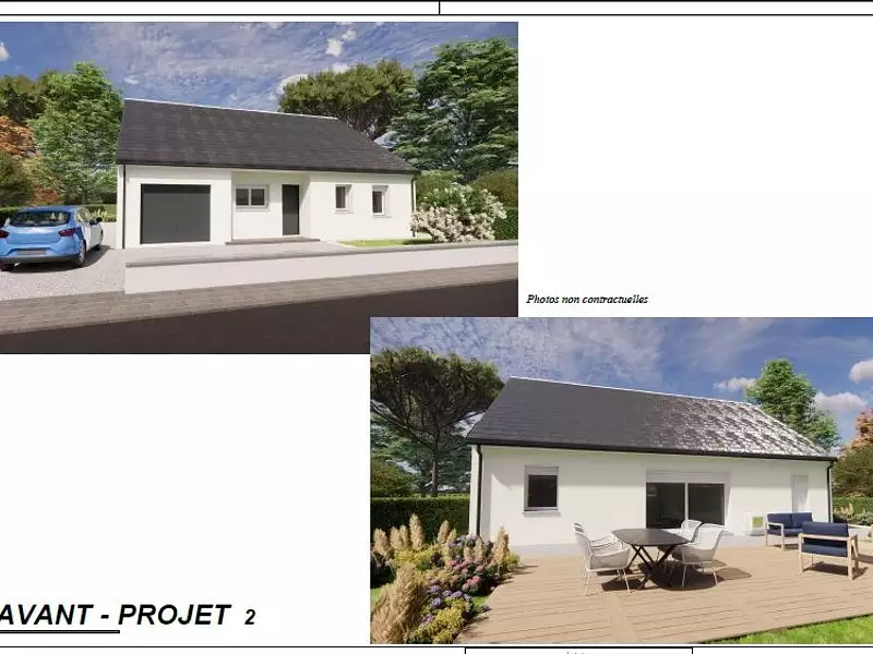 Maison neuve, 73 m² - Saint-Ouën-des-Toits (53410)