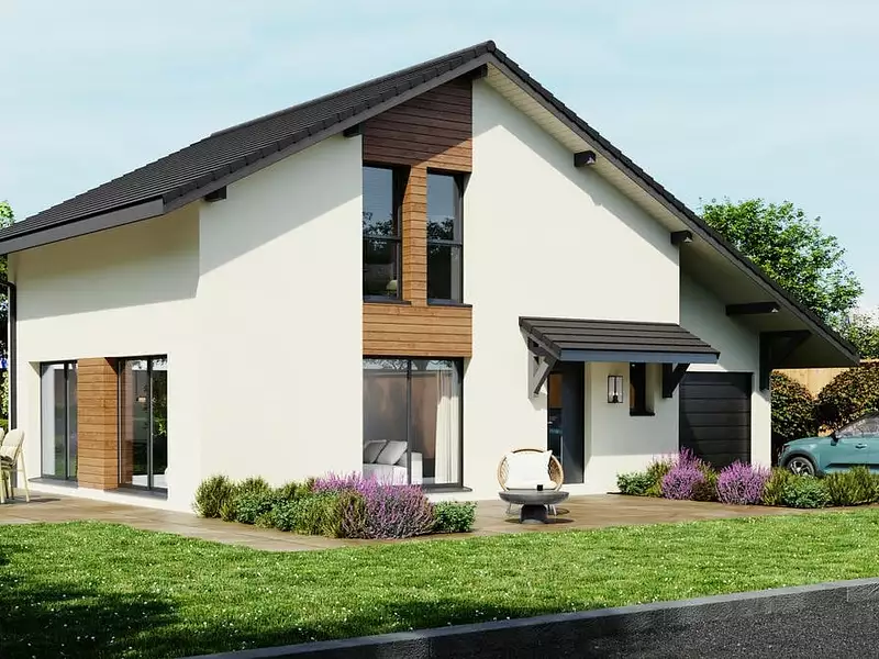 Maison neuve, 89 m² - Bonneville (74130)