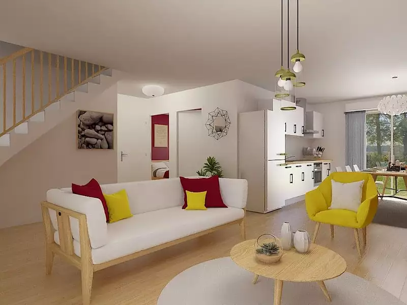 Maison neuve, 86 m² - Vallères (37190)